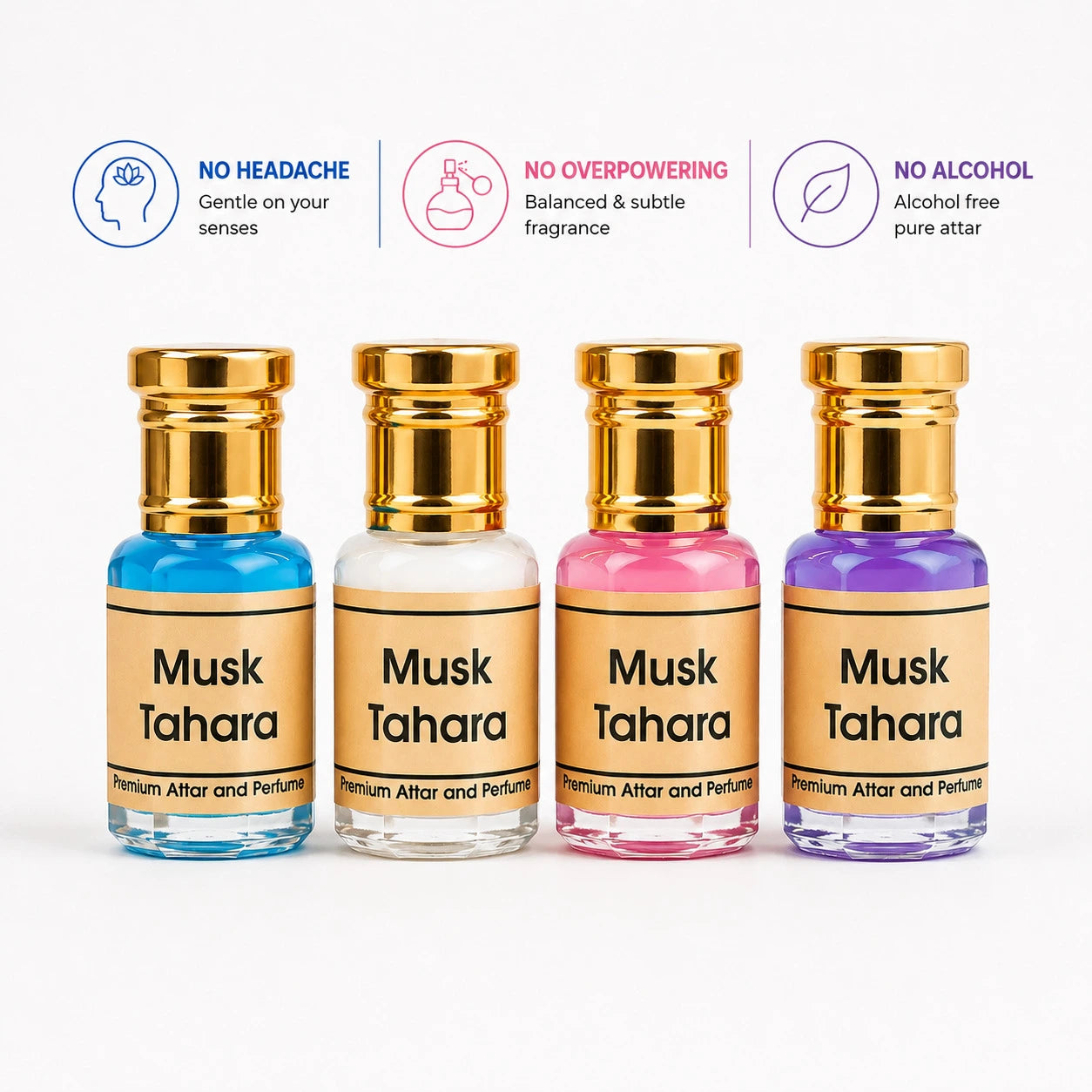 Musk Tahara Combo Set | 6ml x 4