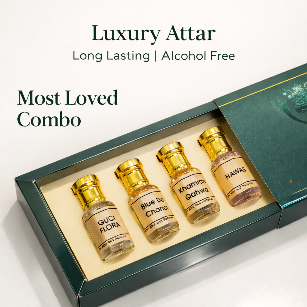 Ali Perfumes Signature Attar Collection | 6ml x 4