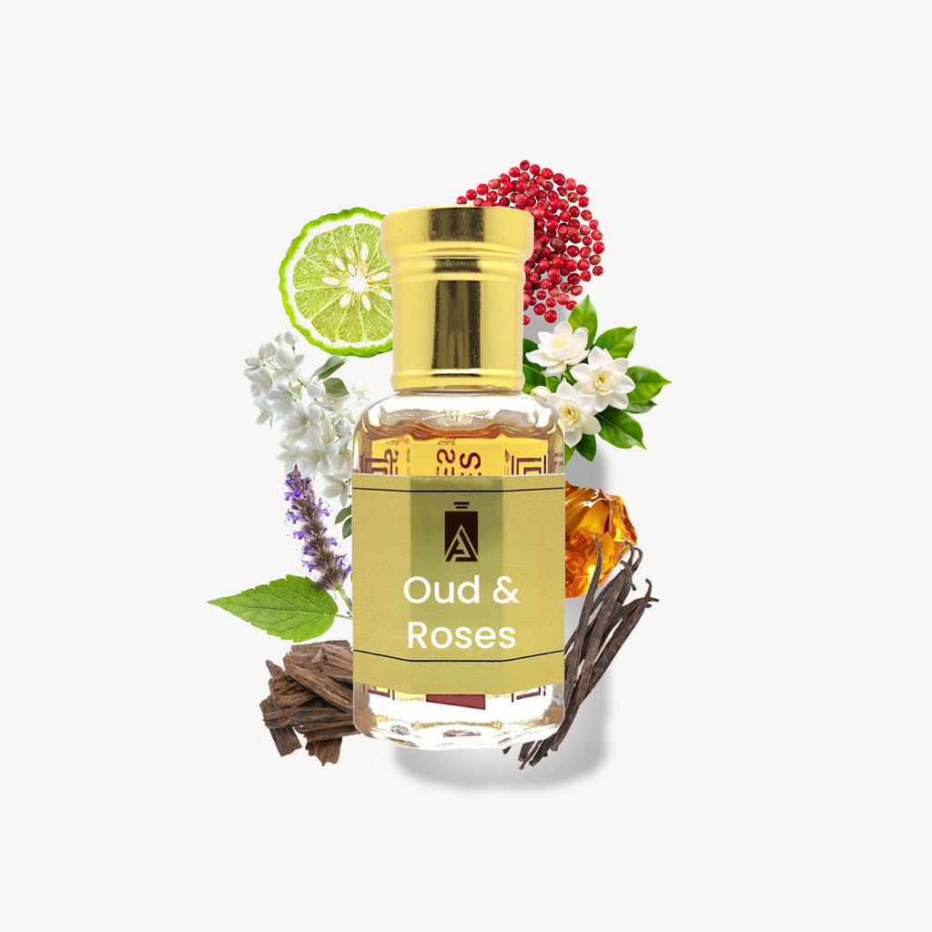 Inspired By Oud and Roses Attar